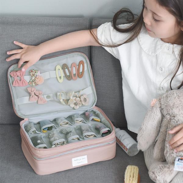 kukka ja puu 整理＆持ち運びしやすい ヘアアクセサリーボックス ヘアアクセ アクセサリー 収納／クッカヤプー【予約商品】