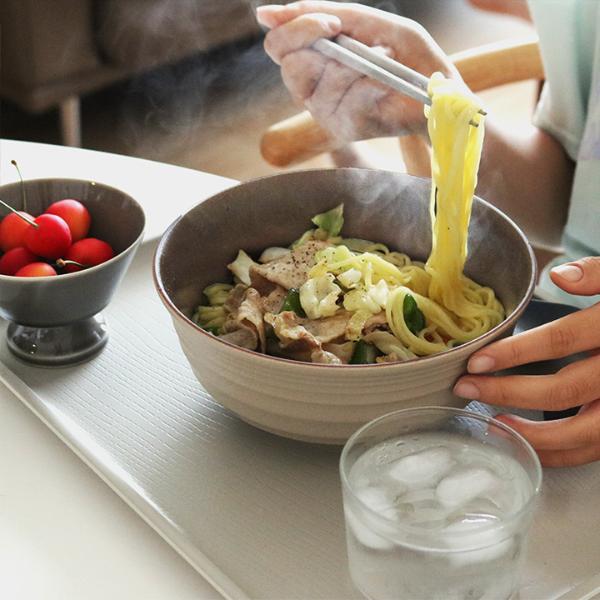 bon moment 軽くて丈夫な 木目調 麺どんぶり 1200ml 電子レンジ食洗機