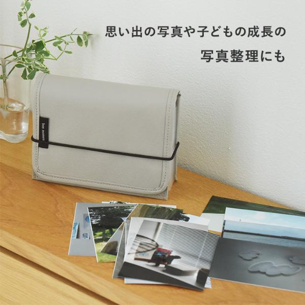 bon moment がばっと開いて見やすい 貴重品ケース／ボンモマン