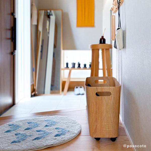 bon moment 荷物の一時置きに キャスター付き収納 スリムタイプ／ボンモマン【予約商品】