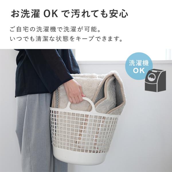 bon moment くるくるファー ラグ 洗える 140×190cm／ボンモマン【送料