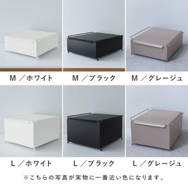 コンパクトに置ける ブレッドケース 収納ケース 幅34cm スタッキング