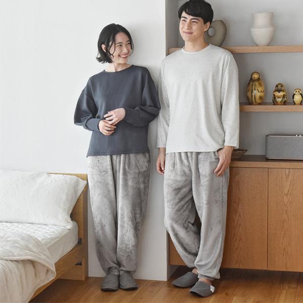 bon moment 軽くてあったかい はく毛布 ルームパンツ マイクロ