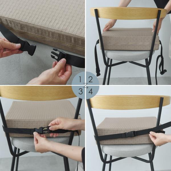 bon moment 親子でおそろい キッズお食事クッション hortensia