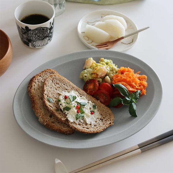 bon moment 料理が引き立つ 毎日のうつわ オーバルプレートL 美濃焼 