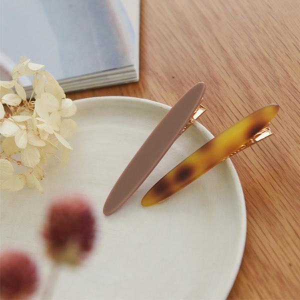 重ね付けが楽しめるアクリルヘアピンセット ヘアアクセ（10％OFF