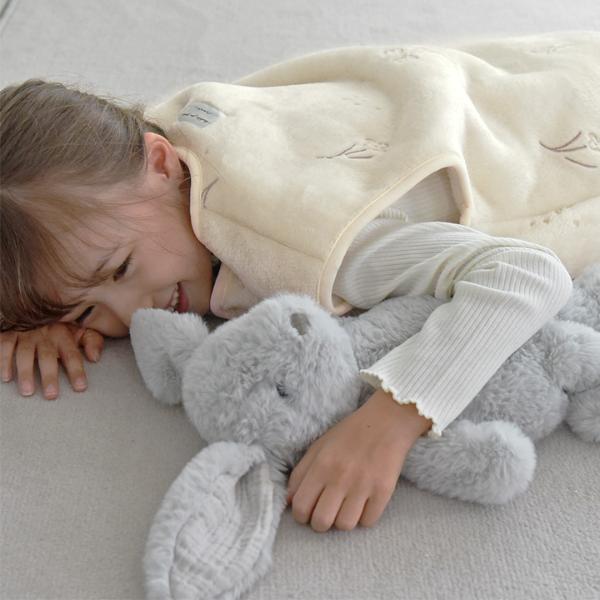 kukka ja puu 寝相が悪くても安心！ フランネルスリーパー 総柄刺繍 ボア／クッカヤプー【送料無料】