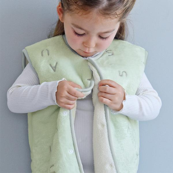 kukka ja puu 寝相が悪くても安心！ フランネルスリーパー 総柄刺繍 ボア／クッカヤプー【送料無料】