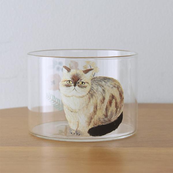 松尾ミユキ 猫モチーフグラス／Matsuo Miyuki ｜ アンジェ web shop