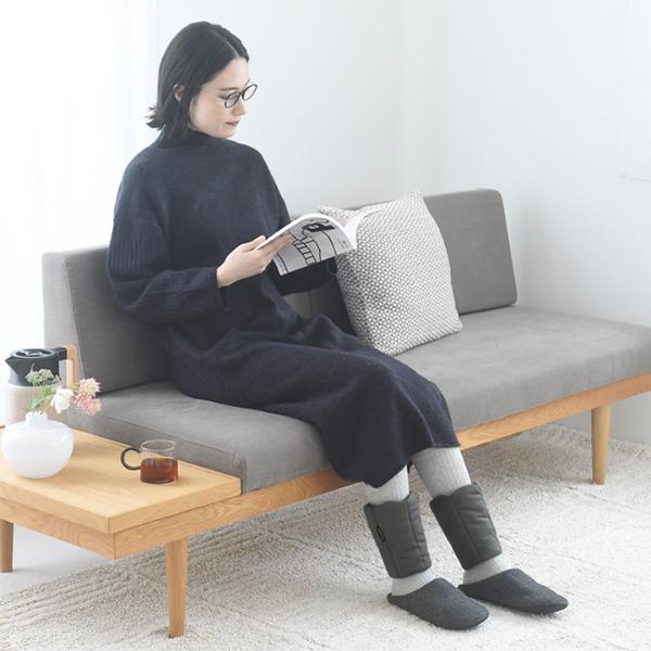 bon moment 軽くてあったか 足首ふとん 発熱保温素材 日本製