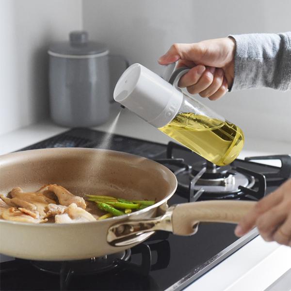 オイルスプレーボトル 250ml*5 アンジェ別注】油の量を抑える オイルスプレー オイルボトル 耐熱