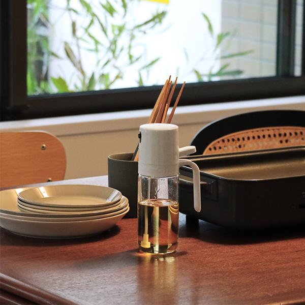 【アンジェ別注】油の量を抑える オイルスプレー オイルボトル 耐熱ガラス 250ml