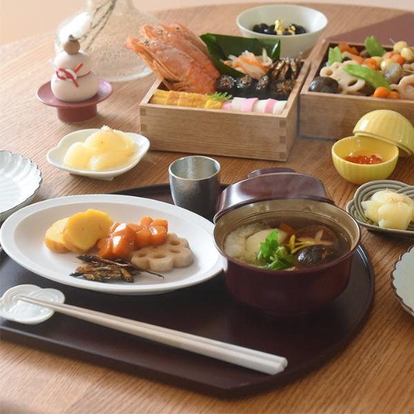 お正月を華やかにする 蓋つき椀 雑煮椀 山中塗 ｜ アンジェ web shop