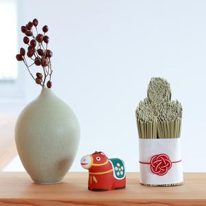 新年の福を呼び込む い草の門松／shesay【25N】【送料無料