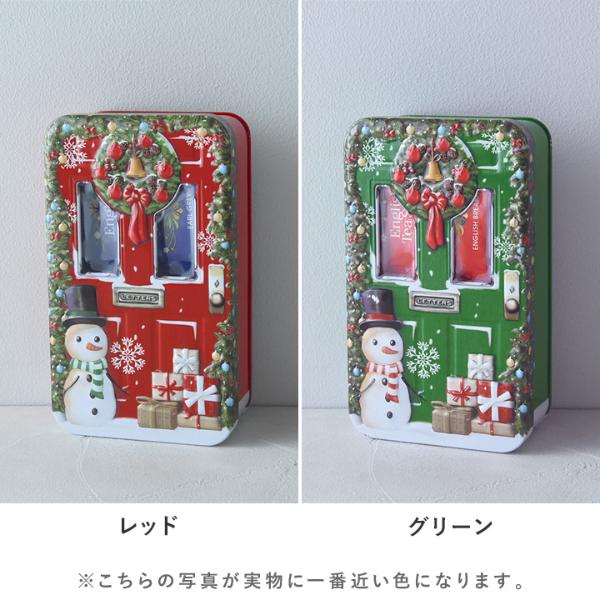 クリスマス イングリッシュティーショップ クリスマス・ドア・リース缶