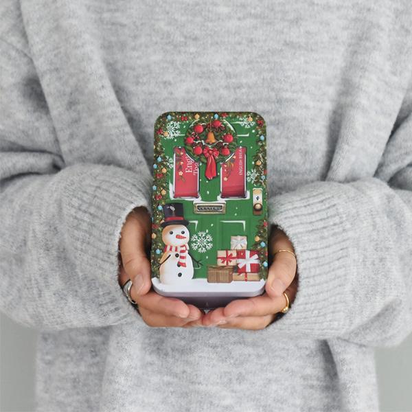 クリスマス イングリッシュティーショップ クリスマス・ドア・リース缶