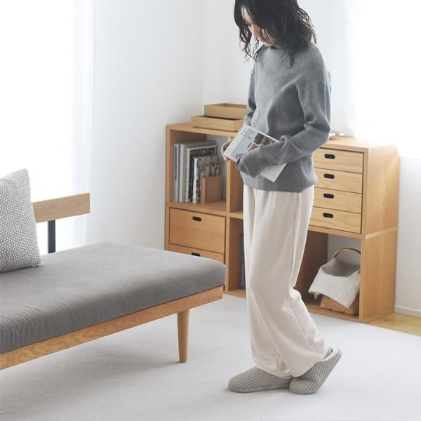 bon moment 【セットアップ対応】 ふんわり暖かい リラックスウェア ワイドパンツ／ボンモマン