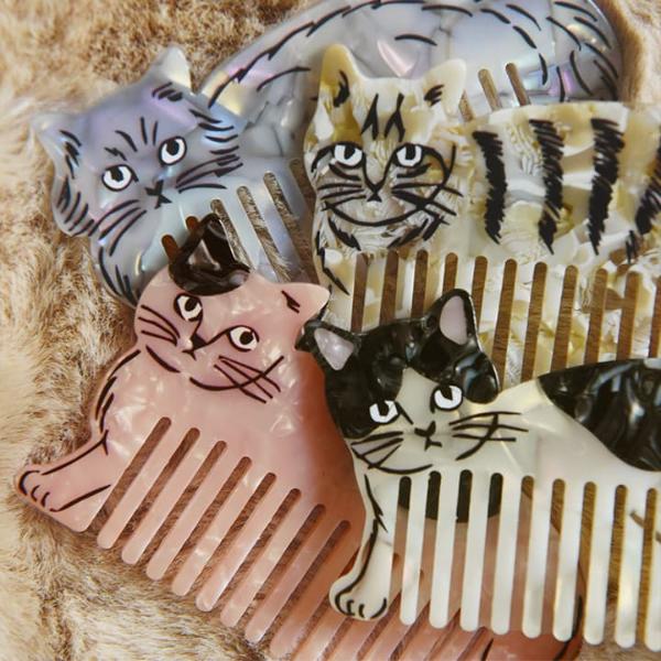 松尾ミユキ 猫モチーフ コーム／Matsuo Miyuki ｜ アンジェ web shop