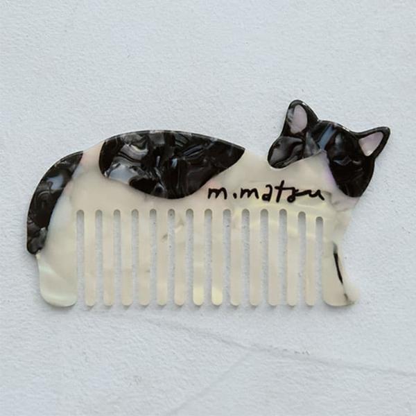 松尾ミユキ 猫モチーフ コーム／Matsuo Miyuki ｜ アンジェ web shop