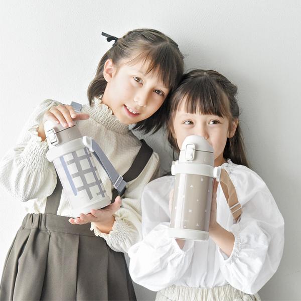 kukka ja puu 北欧カラーのシンプル水筒 キッズ 直飲み ダイレクト