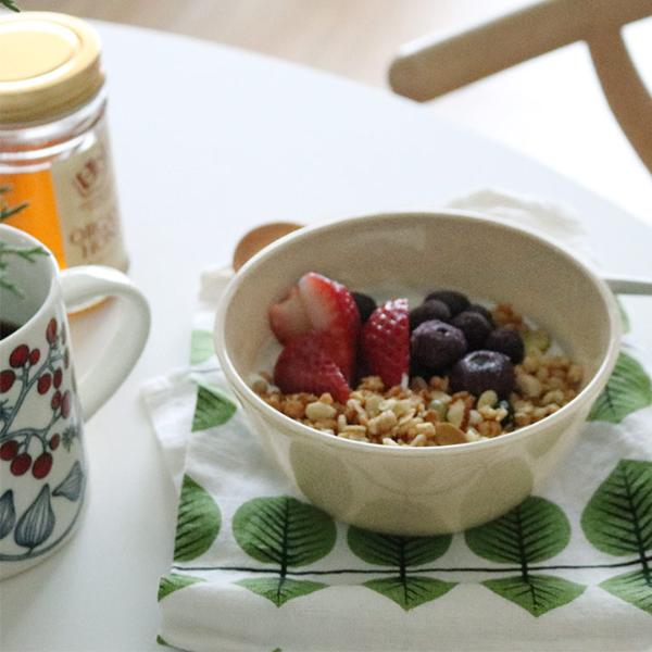 bon moment 陶器のような樹脂ボウル 12cm 電子レンジ＆食洗機対応／ボンモマン
