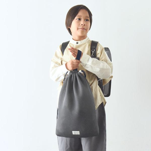 kukka ja puu 洗濯機にそのままポン 体操着 巾着袋 日本製 入学準備