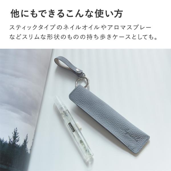 バッグに取り付けられる 牛革 ペンホルダー ペンケース／Agreable