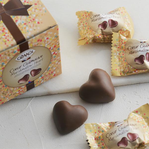 マシュマロハーツ ギフトボックス6個／CEMOI セモア バレンタイン