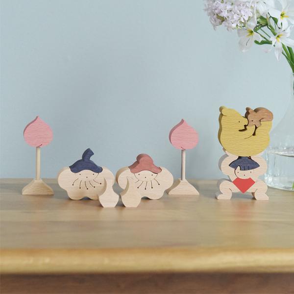 小黒三郎 桃の花びな（小）／クマ揚げ金太（小） ｜ アンジェ web shop