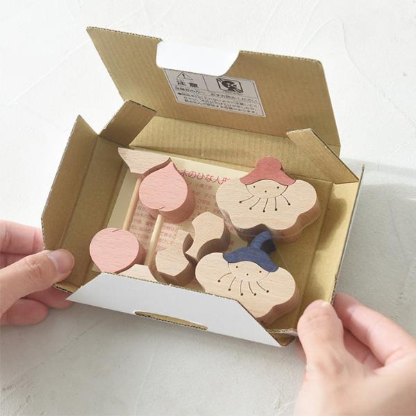 小黒三郎 桃の花びな（小）／クマ揚げ金太（小） ｜ アンジェ web shop