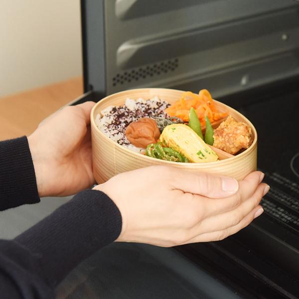 電子レンジ・食洗機が使える ほんとうに使いやすい 曲げわっぱ お弁当