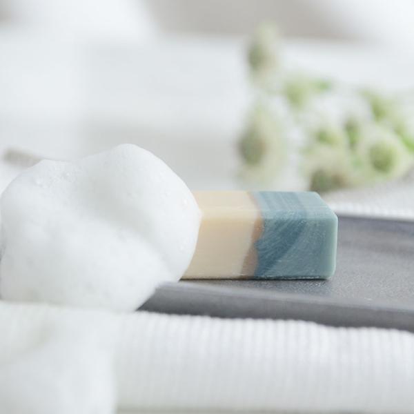 心と肌に寄り添うアートのような石鹸 ミニサイズ3個セット 固形石鹸 バーソープ／mue