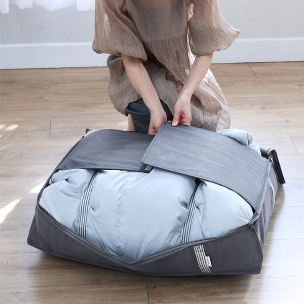 bon moment 圧縮＆立てられる 布団収納袋／敷き布団収納袋 布団収納ケース 圧縮ケース【消臭・炭シート入り】【送料無料】