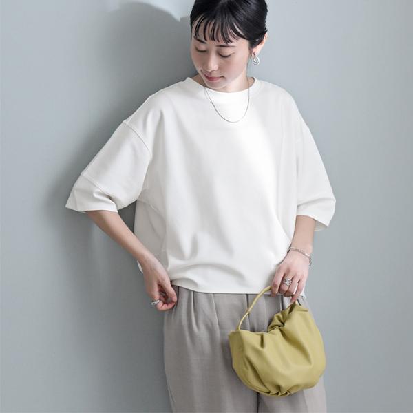 【セットアップ対応】着回しの効く コクーンシルエット プルオーバー 接触冷感 抗菌防臭／kauliina カウリーナ【送料無料】