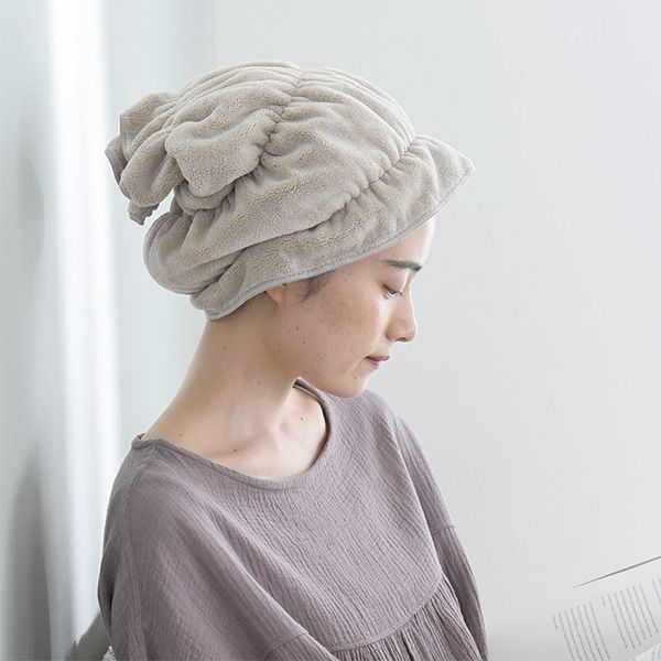 超吸水 ほどけにくい 髪専用タオル ヘアドライタオル／FUWAP フワップ