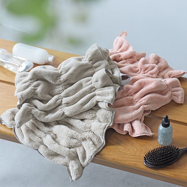超吸水 ほどけにくい 髪専用タオル ヘアドライタオル／FUWAP フワップ