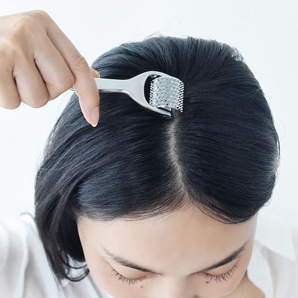 刺さない美容鍼 スカルプローラー 頭皮マッサージ ヘッドマッサージ