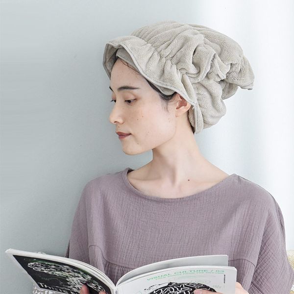 超吸水 ほどけにくい 髪専用タオル ヘアドライタオル／FUWAP フワップ