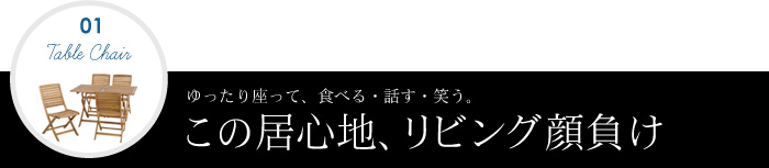 この居心地、リビング顔負け