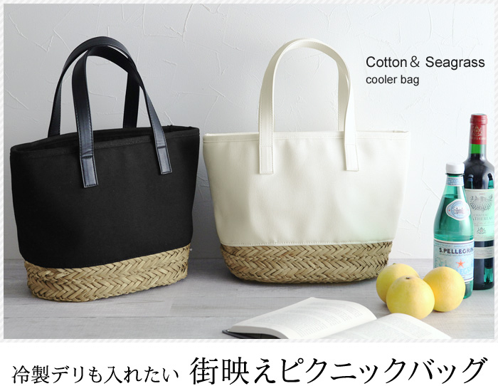 冷製デリも入れたい 街映えピクニックバッグ