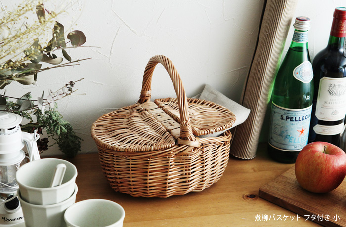 小物のおまとめに◎ 飾る収納からピクニックまで