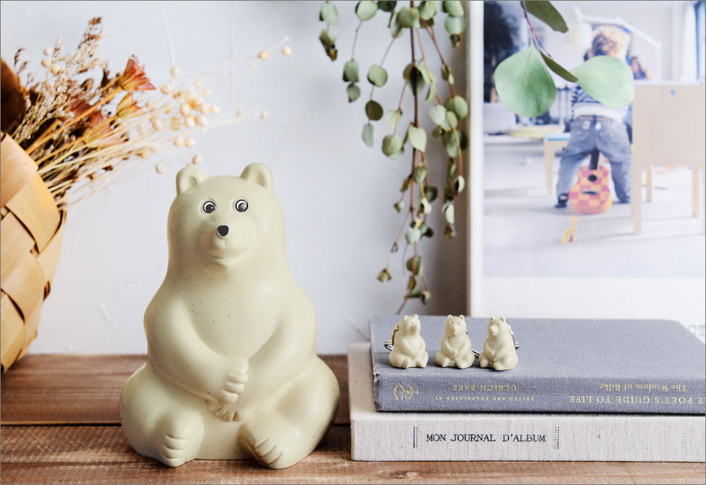 しろくま貯金箱 Polar Bear Money box ｜ アンジェ web shop（本店）