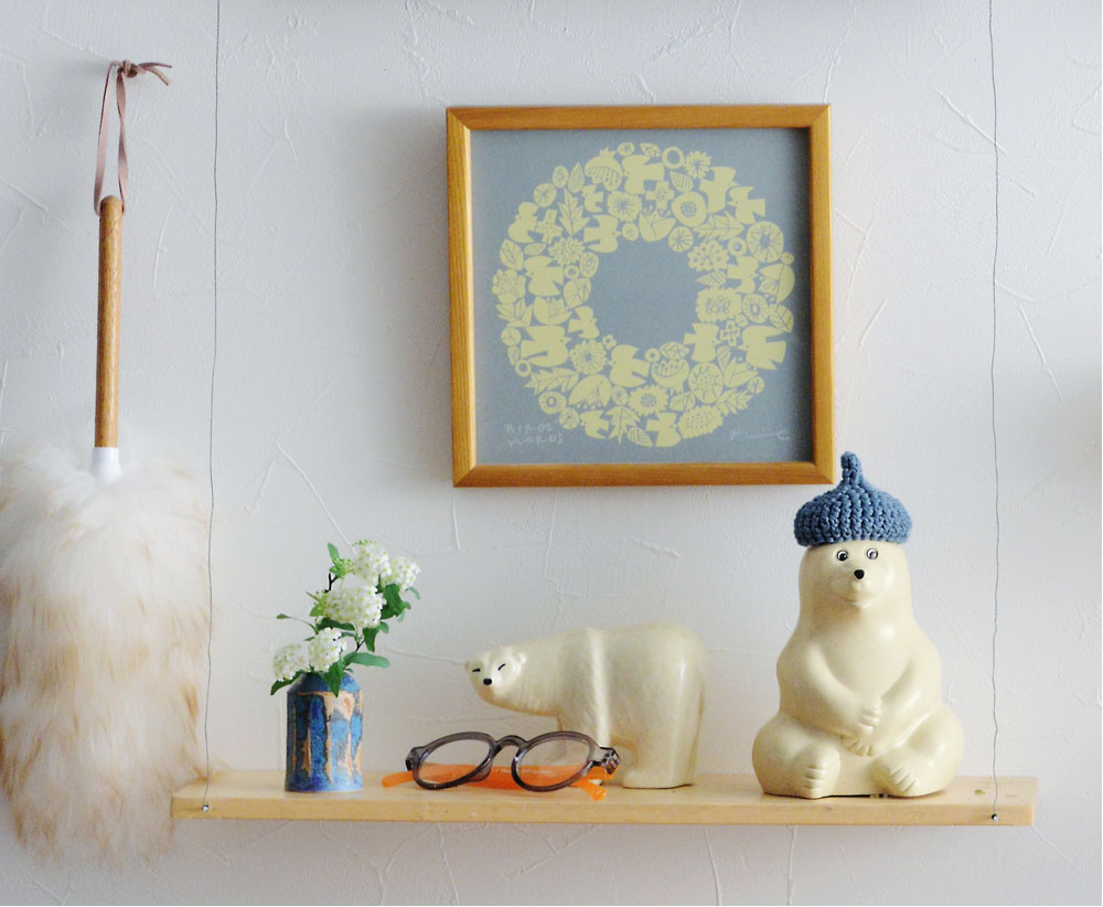 森のどんぐりとしろくま貯金箱＊どんぐりポシェットと帽子【ポーラベア】 808ce50b3a08d3dc260c5d98bb8d76