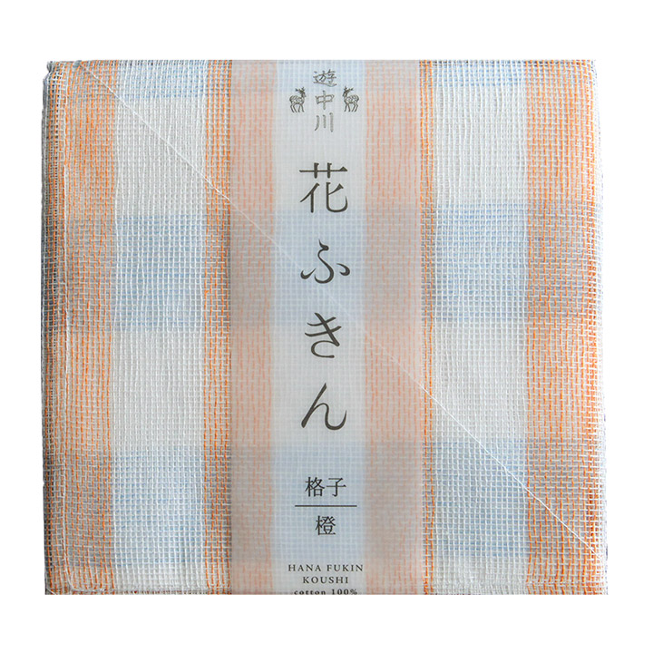 花ふきん　格子