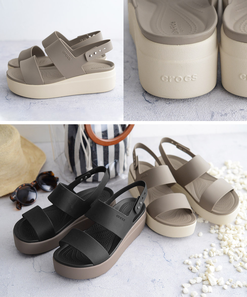 クロックス ブルックリン ロウ ウェッジサンダル Crocs 送料無料 アンジェ Web Shop 本店 クロックス ブルックリン ロウ ウェッジサンダル Crocs 送料無料 アンジェ Web Shop 本店