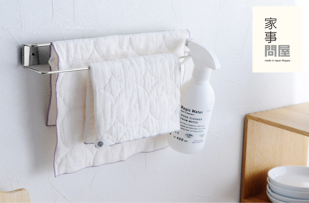 家事問屋 向きを選ばずに使える マグネット 壁付けふきん掛け アンジェ Web Shop 本店