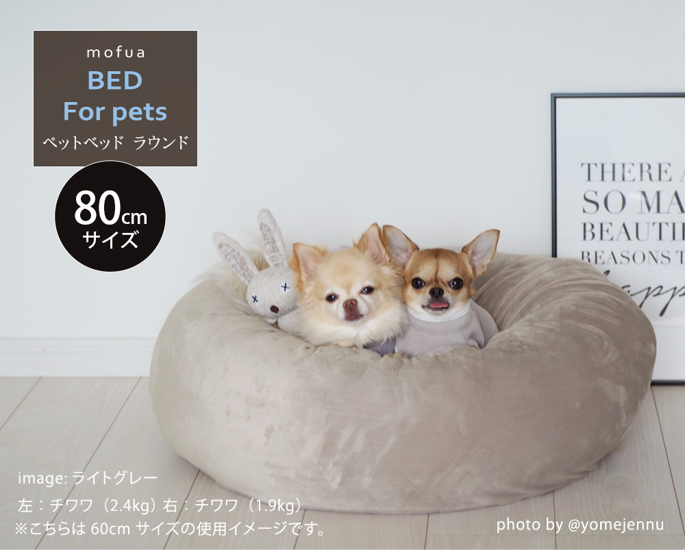 ペットベッド ラウンド 直径80cm うっとりなめらかパフ Mofua 送料無料 アンジェ Web Shop 本店 ペットベッド ラウンド 直径80cm うっとりなめらかパフ Mofua 送料無料 アンジェ Web Shop 本店