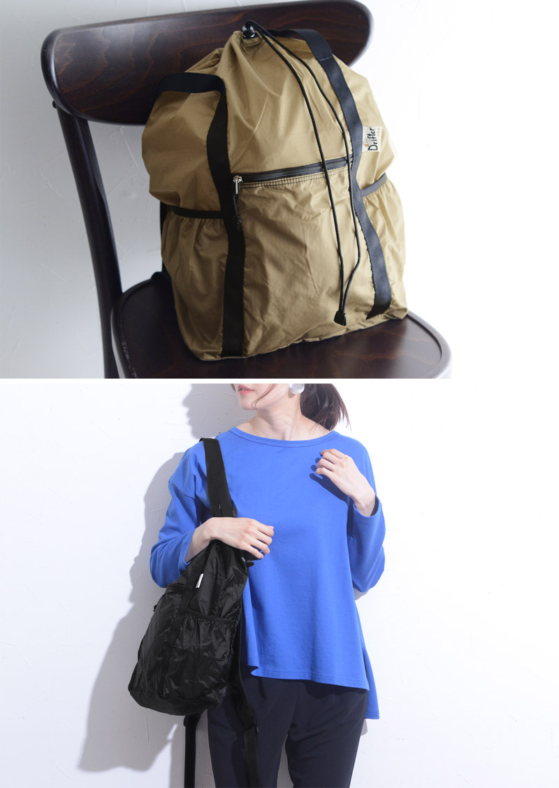 ドリフター 2way リュック トートバッグ ポケッタブル Drifter 送料無料 アンジェ Web Shop 本店 ドリフター 2way リュック トートバッグ ポケッタブル Drifter 送料無料 アンジェ Web Shop 本店
