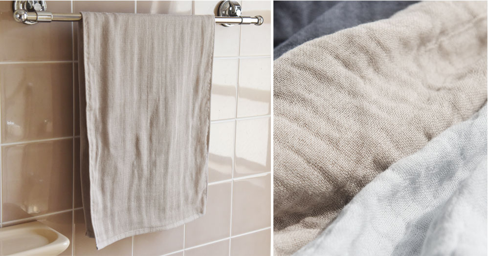 Bon Moment 33 90cm かさばらない大人のロングフェイスタオル ボンモマン アンジェ Web Shop 本店