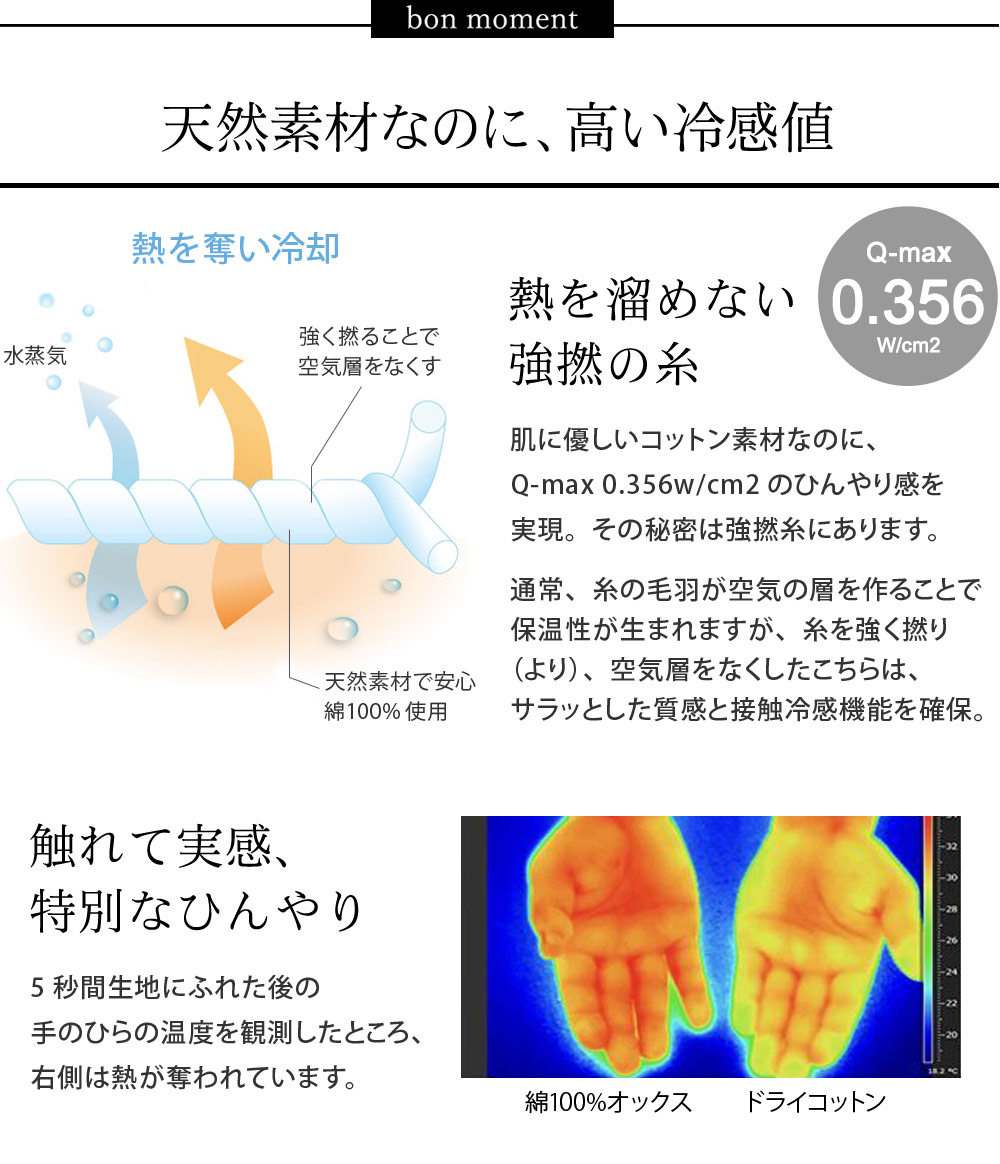 Bon Moment ドライコットン さらさらペットベッド 専用カバー 直径60cm 綿100 ボンモマン アンジェ Web Shop 本店